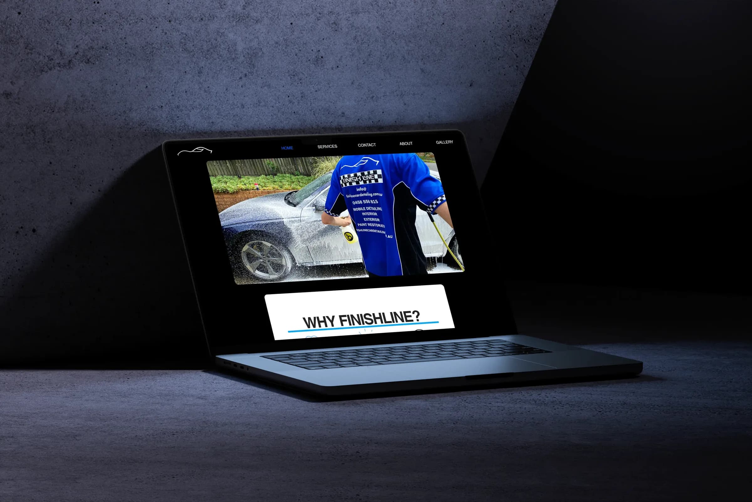 Finish Line — service in context