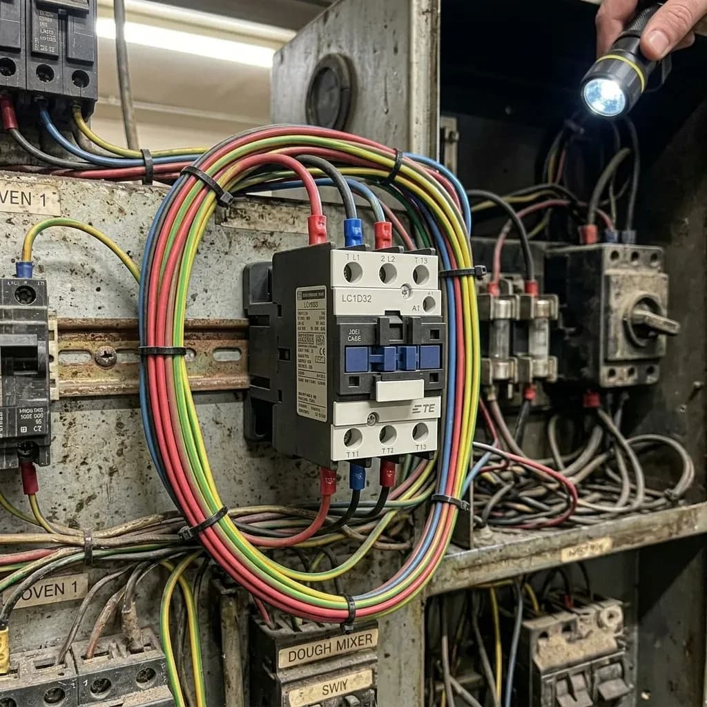 Spark Electrical — bakery switchboard, post emergency repair